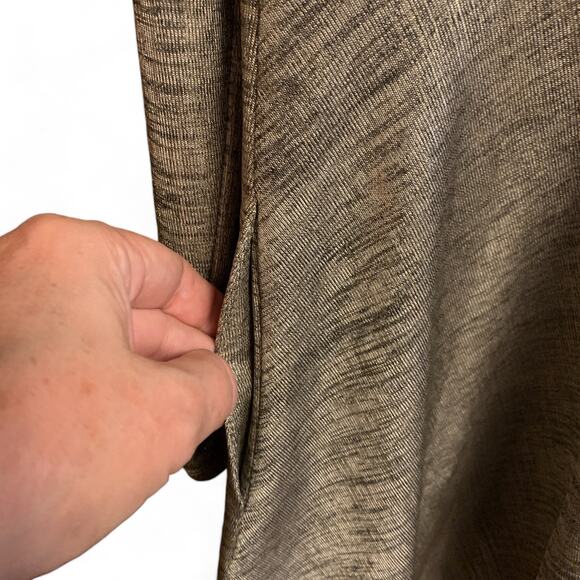 Susan Graver Cardigan Tank Set Foil Liquid Knit Metallic Thread Womens XXS - Picture 5 of 12